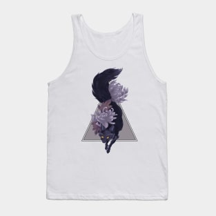 Fox and Flowers Tank Top